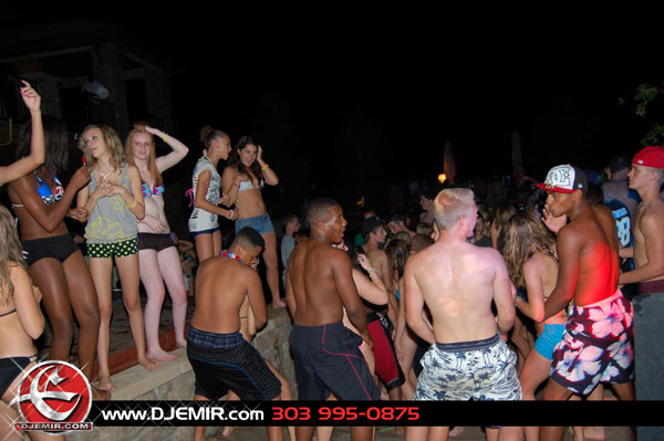 Epic Back to School Mansion Pool Party Parker Colorado at Pradera w DJ Emir