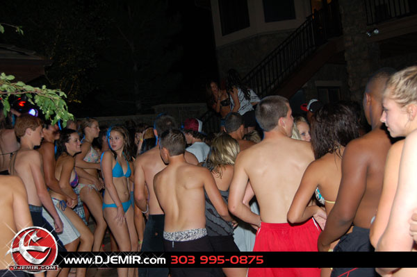 Epic Back to School Mansion Pool Party Parker Colorado at Pradera w DJ Emir