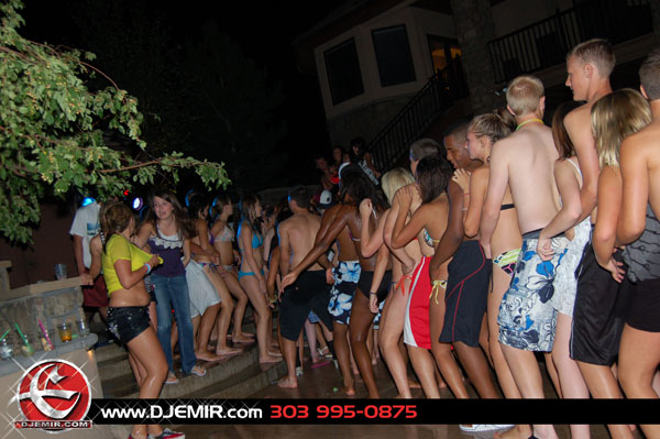 Epic Back to School Mansion Pool Party Parker Colorado at Pradera w DJ Emir