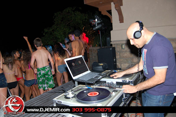 Epic Back to School Mansion Pool Party Parker Colorado at Pradera w DJ Emir