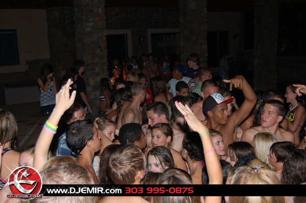 Epic Back to School Mansion Pool Party Parker Colorado at Pradera w DJ Emir