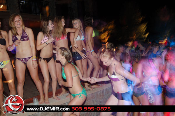 Epic Back to School Mansion Pool Party Parker Colorado at Pradera w DJ Emir