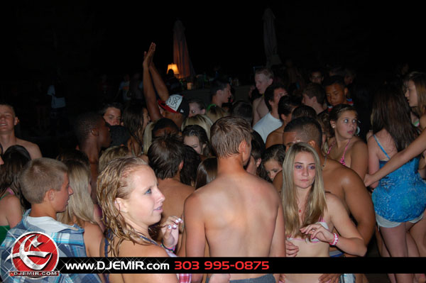 Epic Back to School Mansion Pool Party Parker Colorado at Pradera w DJ Emir