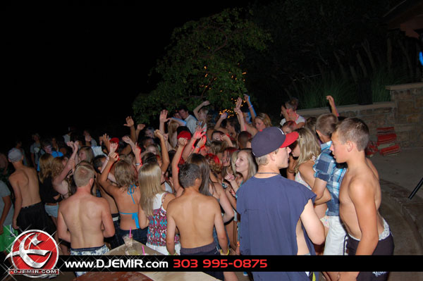 Epic Back to School Mansion Pool Party Parker Colorado at Pradera w DJ Emir