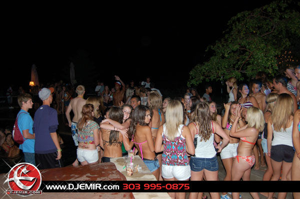 Epic Back to School Mansion Pool Party Parker Colorado at Pradera w DJ Emir