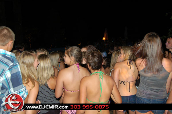 Epic Back to School Mansion Pool Party Parker Colorado at Pradera w DJ Emir