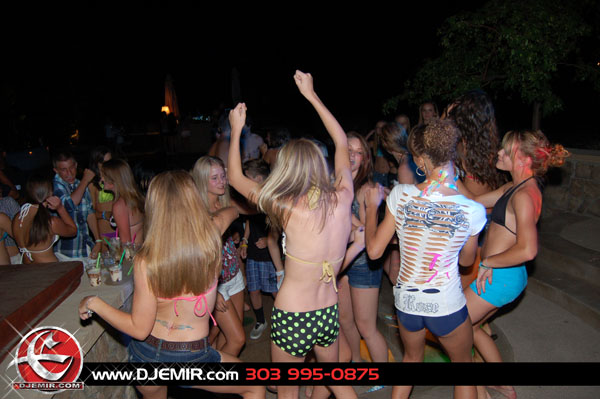 Epic Back to School Mansion Pool Party Parker Colorado at Pradera w DJ Emir