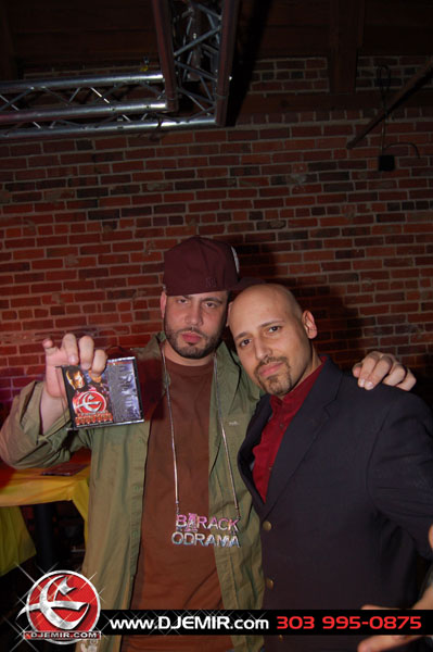 DJ drama and DJ Emir at 303 Nightclub Denver