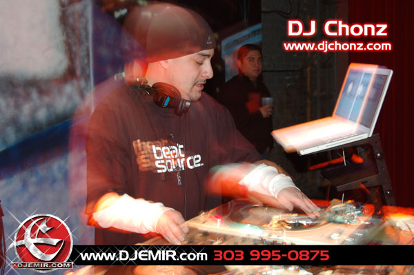 DJ Chonz at Roxy Nightclub Denver Fat Tuesday Party